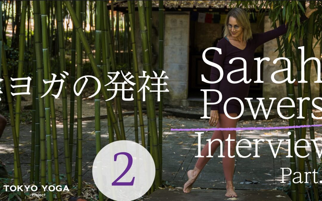 ②インヨガの発祥|陰ヨガのSarah Powers Interview Part.2