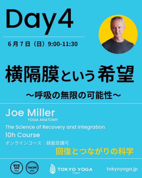 ヨガ解剖学：回復とつながりの科学