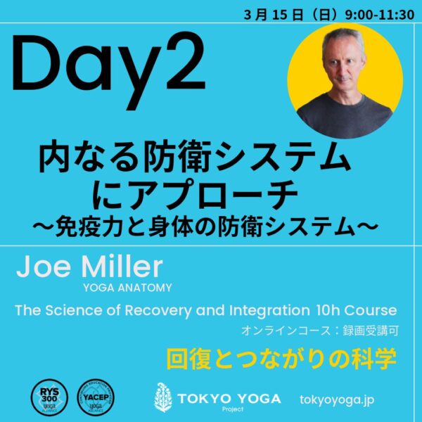 ヨガ解剖学：回復とつながりの科学 JoeMiller